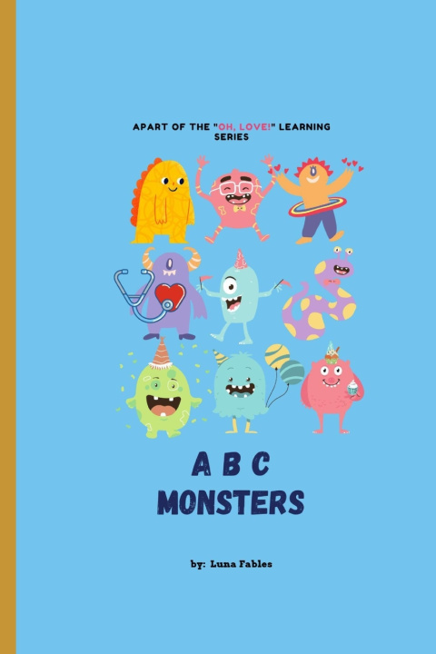 Knjiga A B C MONSTERS Luna Fables