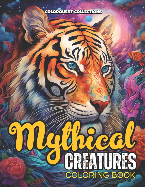 Buch Mythical Creatures Coloring Book Hey Sup Bye Publishing