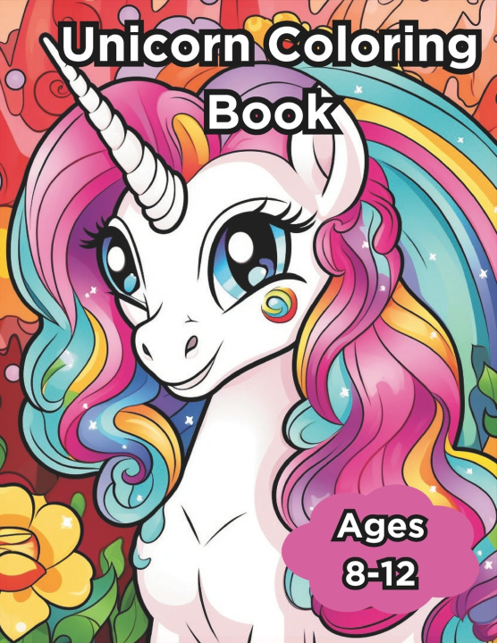 Book Unicorn Coloring Book Tony Jones