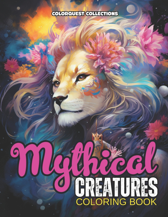 Book Mythical Creatures Coloring Book Hey Sup Bye Publishing