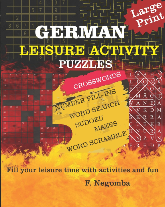 Knjiga GERMAN LEISURE ACTIVITY PUZZLES F NEGOMBA