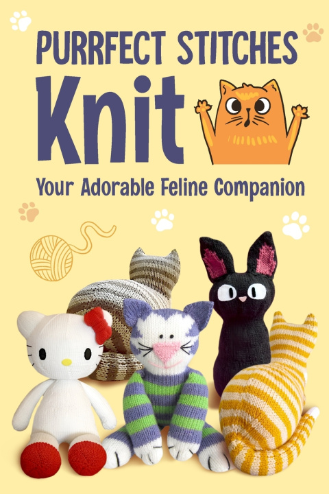 Kniha Purrfect Stitches Louie Taylor