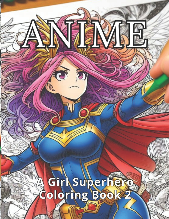 Knjiga Anime Coloring Imagination Press