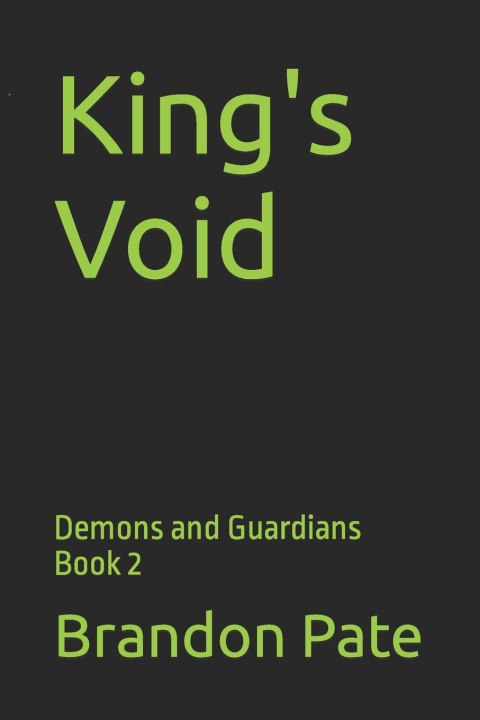 Book King's Void Brandon Pate