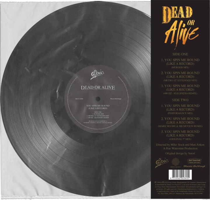 Аудио You Spin Me Round (Like a Record) Dead Or Alive