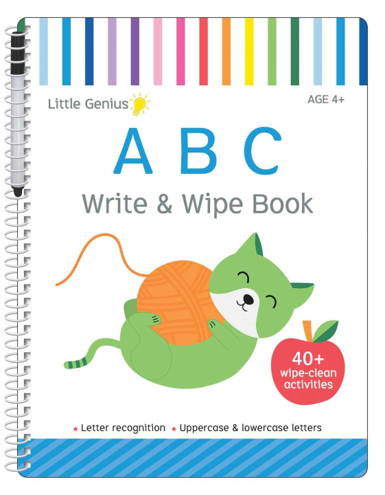 Book Abc: Write & Wipe Activity Book 