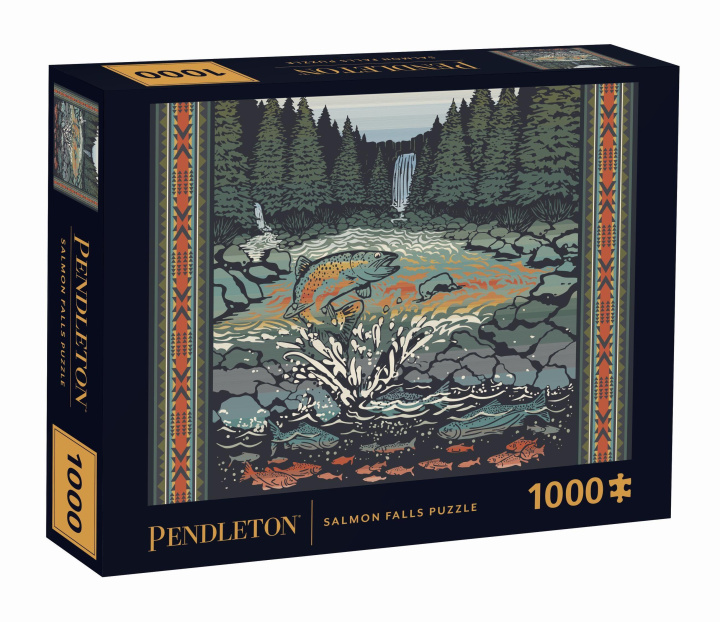 Hra/Hračka Pendleton Salmon Falls 1000-Piece Puzzle Pendleton Woolen Mills