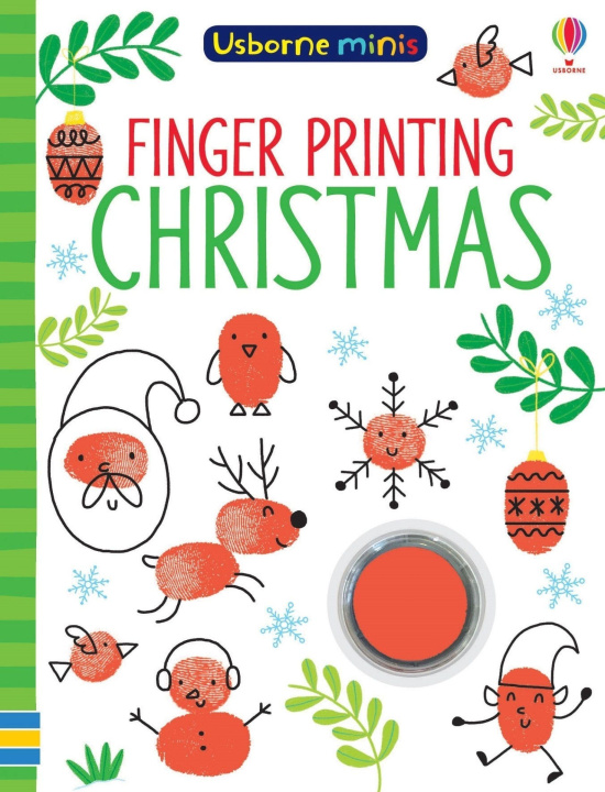Knjiga Finger Printing Christmas Jenny Addison