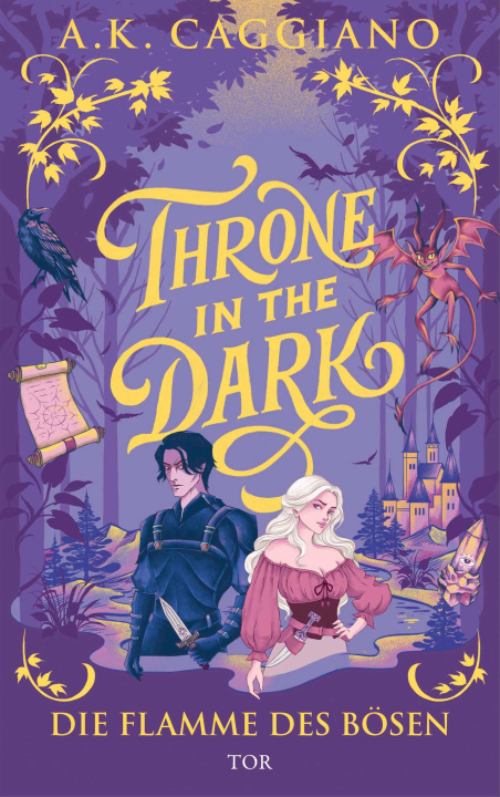 E-book Throne in the Dark A. K. Caggiano