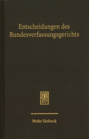 Knjiga Entscheidungen des Bundesverfassungsgerichts (BVerfGE) Mitglieder des Bundesverfassungsgerichts