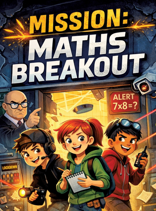 Knjiga Mission: Maths Breakout Dominik Mikulaschek
