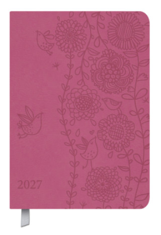 Book Timer Soft Touch pink 2027 Korsch Verlag