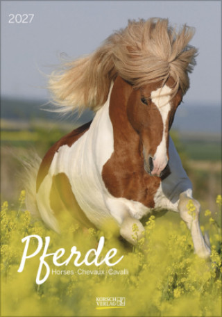 Kalendár/Diár Pferde 2027 Korsch Verlag