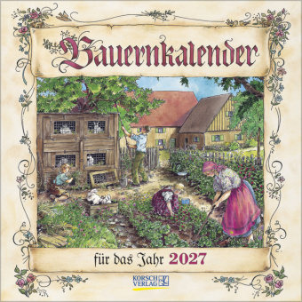 Calendar/Diary Bauernkalender 2027 Korsch Verlag