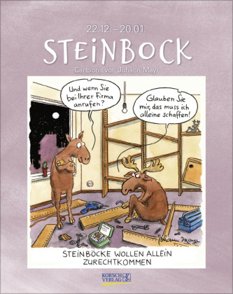 Koledar/Rokovnik Steinbock 2027 Johann Mayr