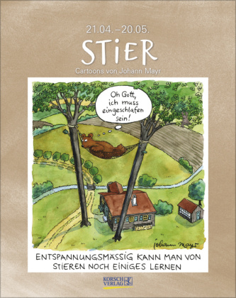 Koledar/Rokovnik Stier 2027 Johann Mayr