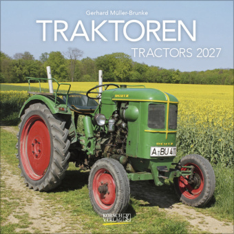 Kalendár/Diár Traktoren 2027 Gerhard Müller-Brunke