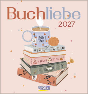 Kalendár/Diár Buchliebe 2027 Korsch Verlag