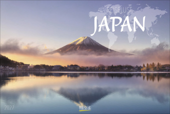 Koledar/Rokovnik Reiselust Japan 2027 Korsch Verlag