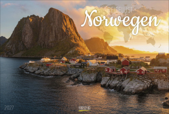 Koledar/Rokovnik Reiselust Norwegen 2027 Korsch Verlag