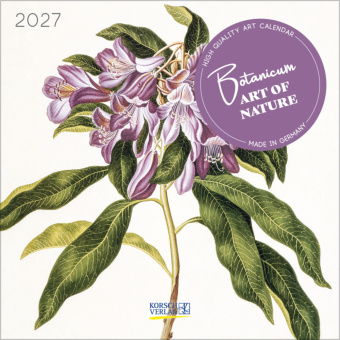 Koledar/Rokovnik Botanicum 2027 Korsch Verlag