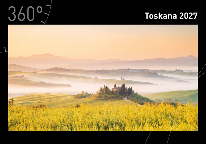 Koledar/Rokovnik Toskana Premiumkalender 2027 Robert Haasmann