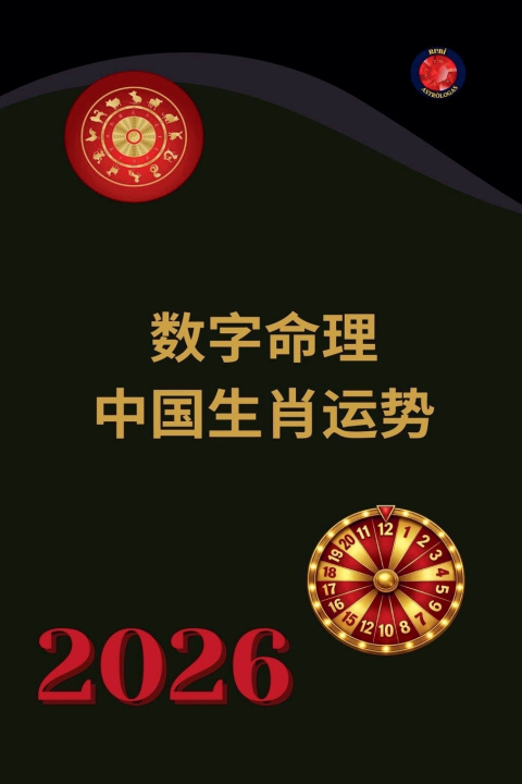 Book 数字命理 中国生肖运势 2026 Alina Rubi