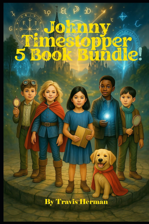 Kniha Johnny Timestopper 5 Book Bundle Travis Herman