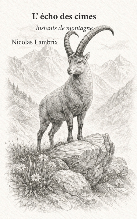 Kniha L'écho des cimes Nicolas Lambrix