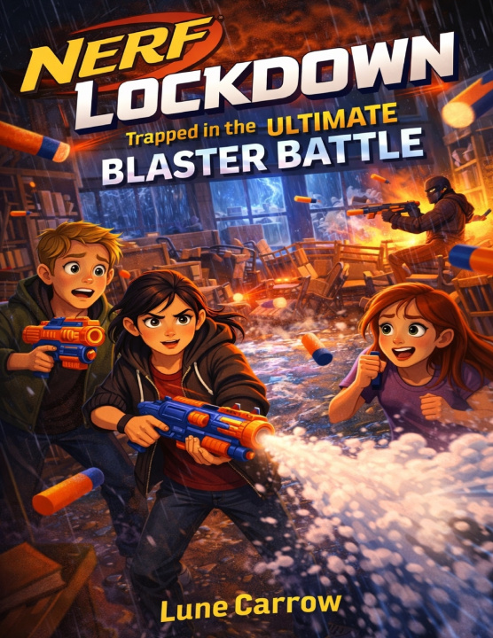 Kniha Nerf Lockdown Lune Carrow