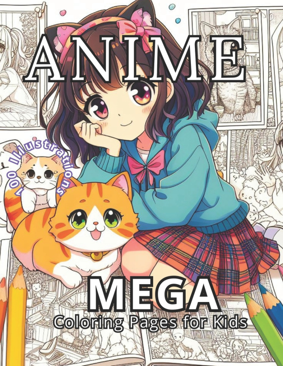 Kniha Anime Coloring Imagination Press
