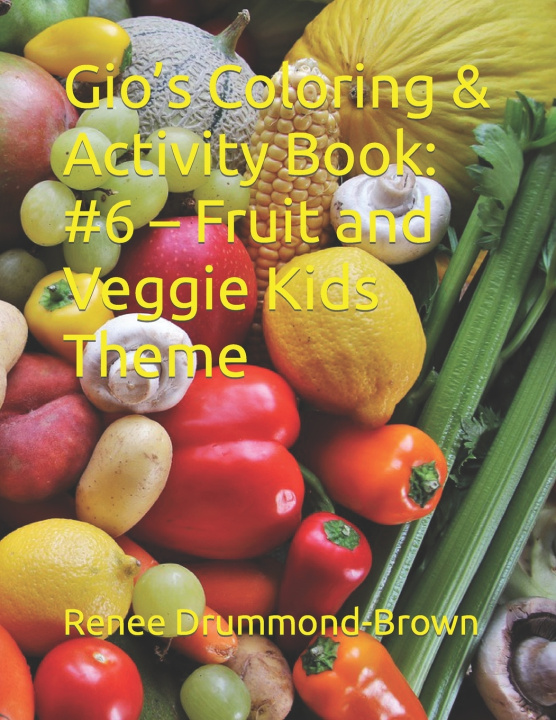 Książka Gio's Coloring & Activity Book Renee Drummond-Brown