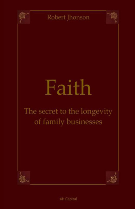 Kniha Faith Robert Jhonson