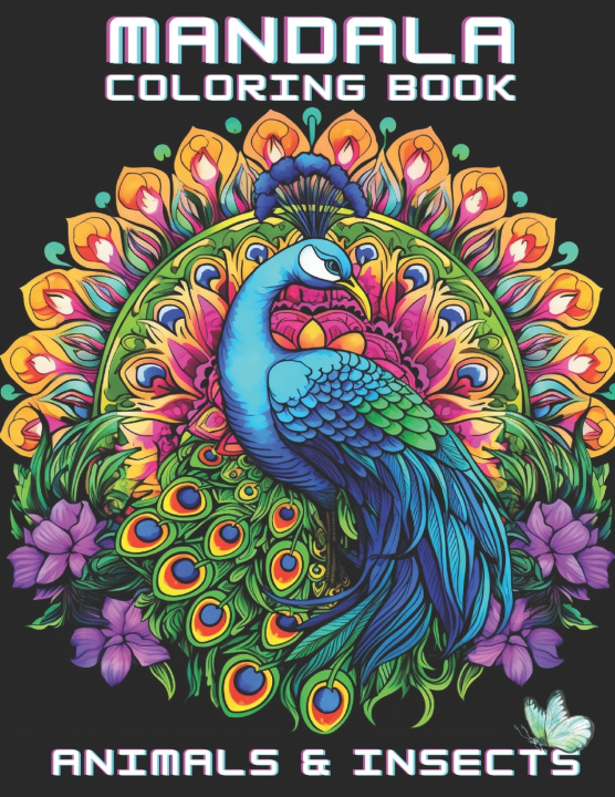 Książka Mandala Coloring Book_Animals & Insects Scott McClymonds