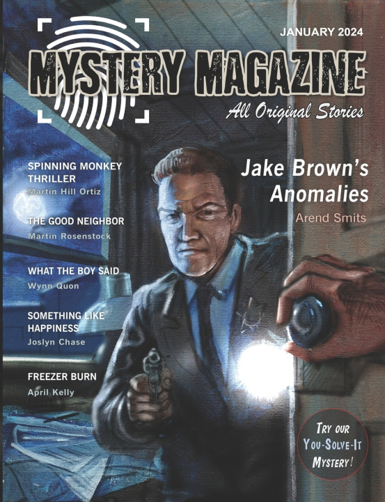 Livro Mystery Magazine Martin Hill Ortiz