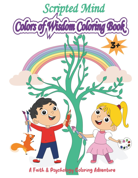 Książka Scripted Mind Colors of Wisdom Coloring Book Scripted Mind Inc