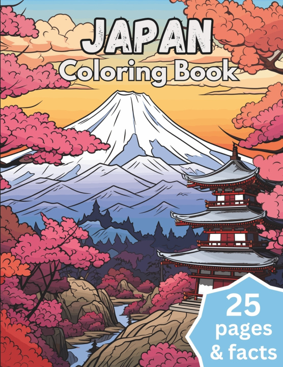 Książka Japan Coloring Book Sophia TacoBelle