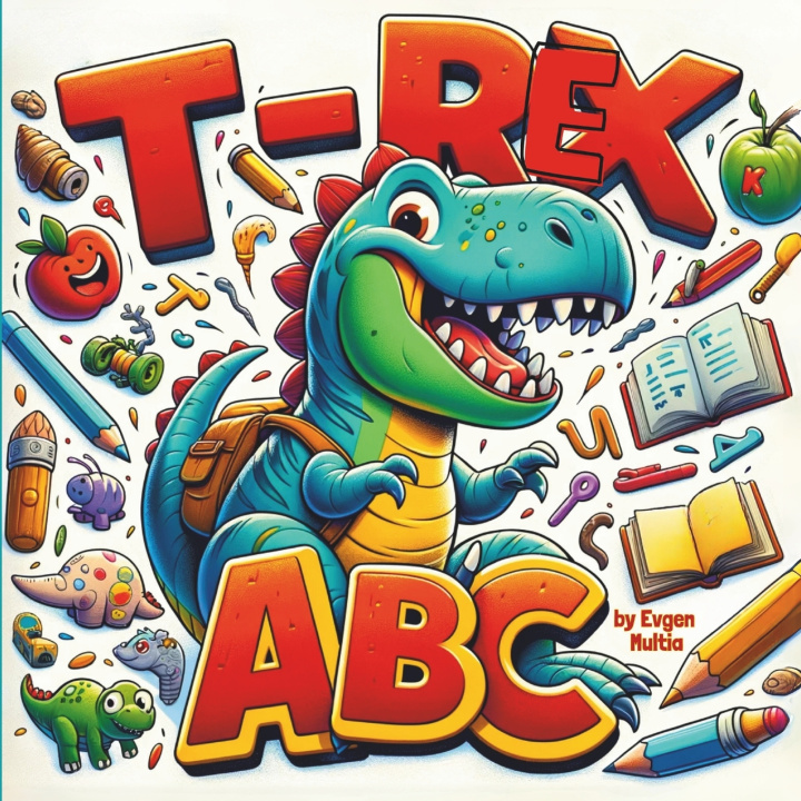 Knjiga T-Rex ABC Evgen Multia