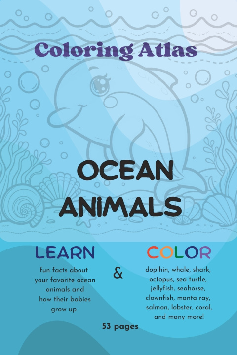 Kniha OCEAN ANIMALS Humber Doodle