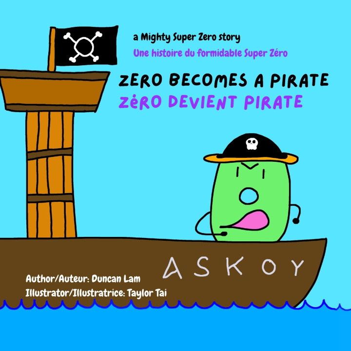 Kniha Zero becomes a Pirate - Zéro devient Pirate Duncan Lam