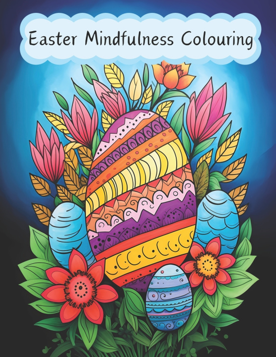 Książka Easter Mindfulness Colouring Brandon Lee Dellow