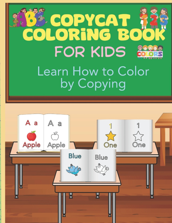 Książka Copycat Coloring Book For Kids Wendi Morris