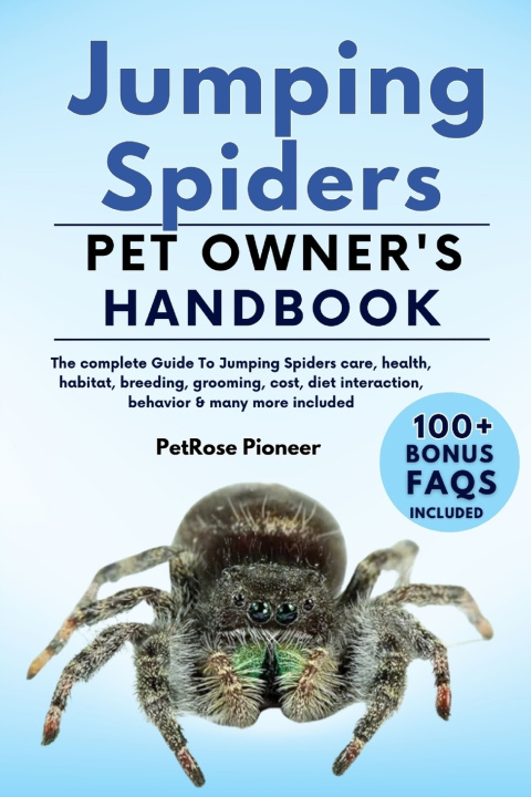 Kniha JUMPING SPIDERS PETPROSE PIONEER
