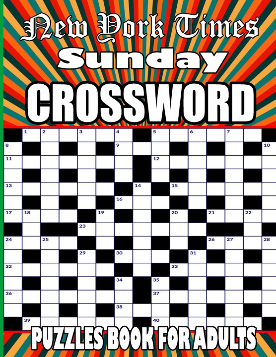Kniha New York Times Sunday Crossword Puzzles Book for adults will frog