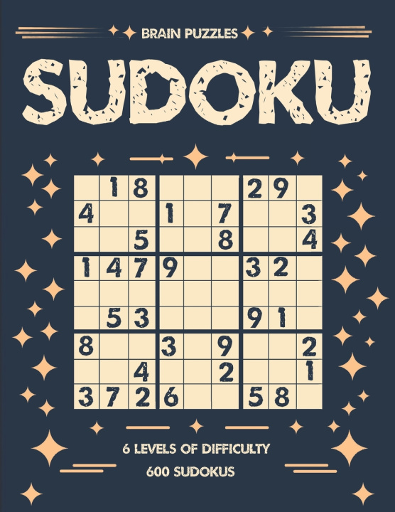 Knjiga SUDOKU Brain Puzzles Kenny Gomez