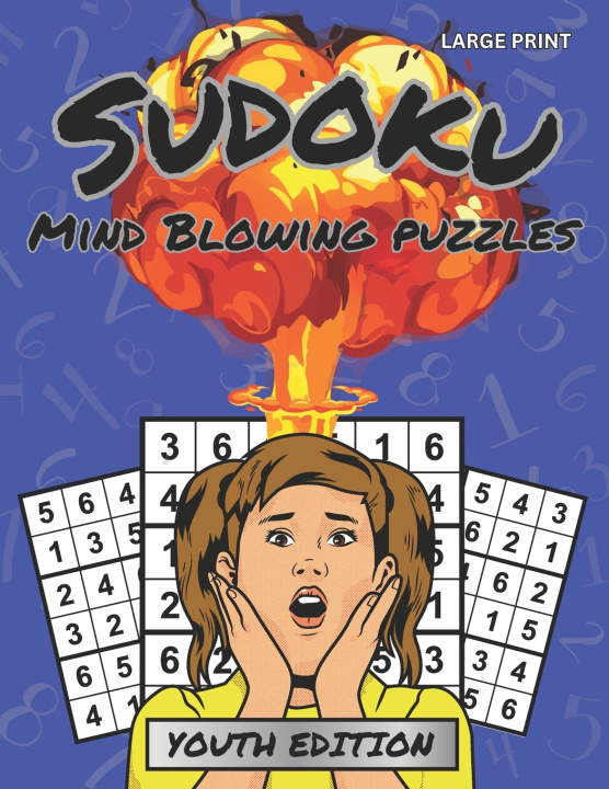Książka Sudoku Mind Blowing Puzzles Jennifer Weybright
