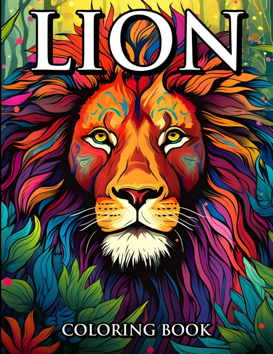 Knjiga Lion Coloring Book Laurence Thomas