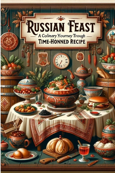 Knjiga Russian Feast Amina Dulatova