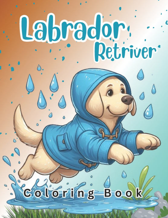 Książka Labrador Retriever Coloring Book TN Publication