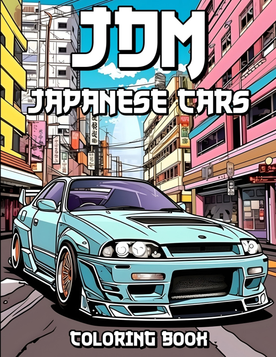 Knjiga JDM Coloring Book Laurence Thomas